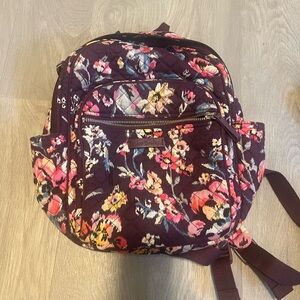 Vera Bradley Multicolor Floral Backpack